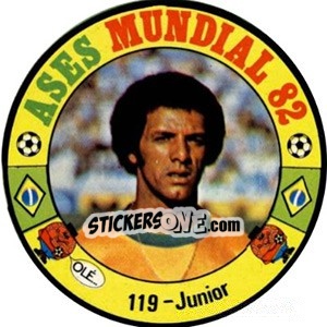 Sticker Junior - Espanha 82 - Fernando Mas