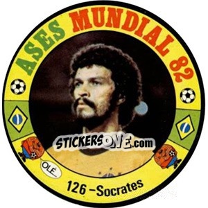 Figurina Socrates - Espanha 82 - Fernando Mas