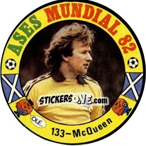 Sticker McQueen - Espanha 82 - Fernando Mas