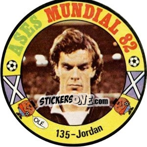Sticker Jordan - Espanha 82 - Fernando Mas