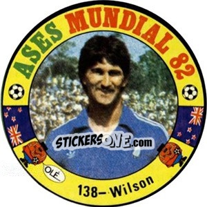 Sticker Wilson - Espanha 82 - Fernando Mas