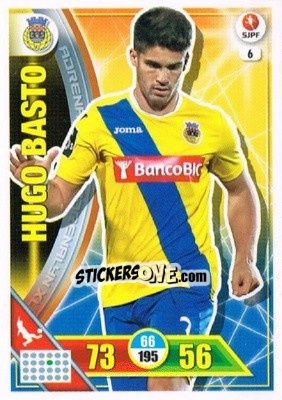 Cromo Hugo Basto - Liga NOS 2016-2017. Adrenalyn XL - Panini