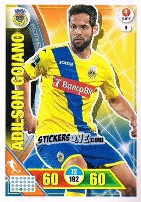 Sticker Adilson Goiano - Liga NOS 2016-2017. Adrenalyn XL n. 9 - Panini