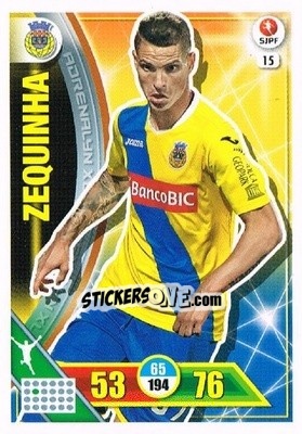 Sticker Zequinha - Liga NOS 2016-2017. Adrenalyn XL n. 15 - Panini