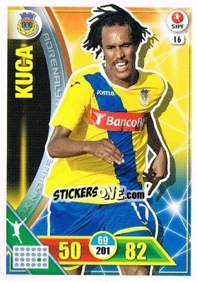 Sticker Kuca - Liga NOS 2016-2017. Adrenalyn XL n. 16 - Panini