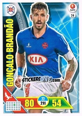 Cromo Gonçalo Brandão - Liga NOS 2016-2017. Adrenalyn XL - Panini