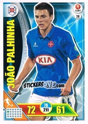 Sticker João Palhinha - Liga NOS 2016-2017. Adrenalyn XL n. 28 - Panini