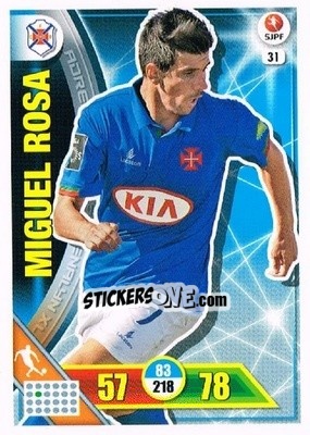 Sticker Miguel Rosa - Liga NOS 2016-2017. Adrenalyn XL n. 31 - Panini