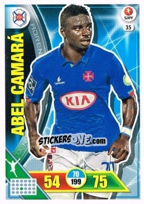 Sticker Abel Camará - Liga NOS 2016-2017. Adrenalyn XL n. 35 - Panini