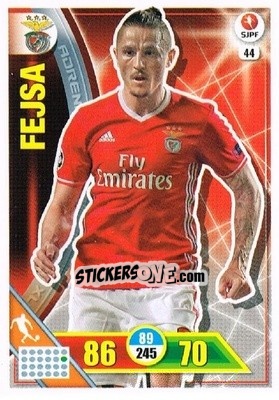 Sticker Ljubomir Fejsa - Liga NOS 2016-2017. Adrenalyn XL n. 44 - Panini