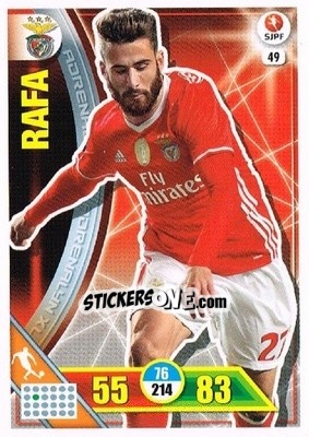 Sticker Rafa Silva - Liga NOS 2016-2017. Adrenalyn XL - Panini