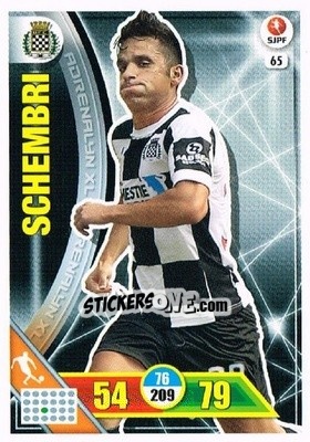 Sticker André Schembri - Liga NOS 2016-2017. Adrenalyn XL - Panini