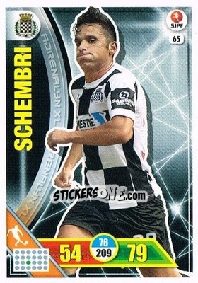 Sticker André Schembri - Liga NOS 2016-2017. Adrenalyn XL n. 65 - Panini