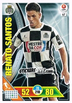 Sticker Renato Santos - Liga NOS 2016-2017. Adrenalyn XL n. 67 - Panini