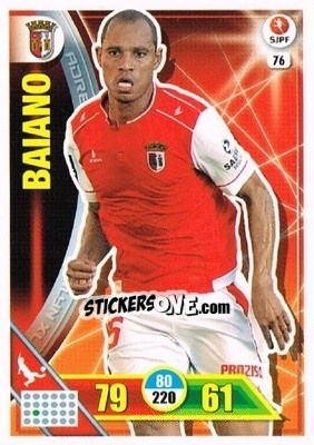 Sticker Baiano - Liga NOS 2016-2017. Adrenalyn XL n. 76 - Panini