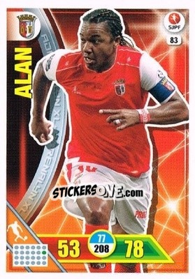 Sticker Alan - Liga NOS 2016-2017. Adrenalyn XL n. 83 - Panini