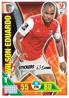 Cromo Wilson Eduardo - Liga NOS 2016-2017. Adrenalyn XL - Panini