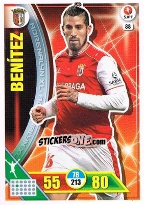 Cromo Benitez - Liga NOS 2016-2017. Adrenalyn XL n. 88 - Panini