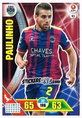 Sticker Paulinho - Liga NOS 2016-2017. Adrenalyn XL - Panini