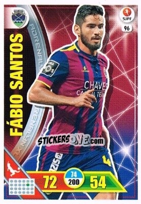 Figurina Fábio Santos - Liga NOS 2016-2017. Adrenalyn XL - Panini