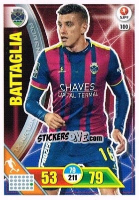 Sticker Battaglia - Liga NOS 2016-2017. Adrenalyn XL n. 100 - Panini