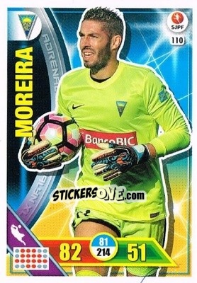 Sticker José Moreira - Liga NOS 2016-2017. Adrenalyn XL - Panini