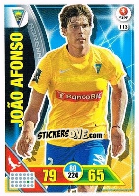 Figurina João Afonso - Liga NOS 2016-2017. Adrenalyn XL - Panini