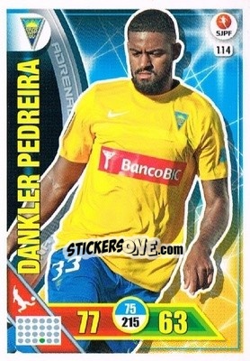 Sticker Dankler Pedreira - Liga NOS 2016-2017. Adrenalyn XL n. 114 - Panini