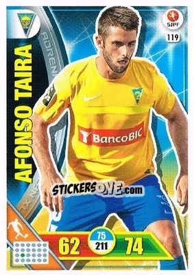 Sticker Afonso Taira - Liga NOS 2016-2017. Adrenalyn XL n. 119 - Panini