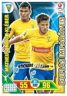 Sticker Kléber - Liga NOS 2016-2017. Adrenalyn XL - Panini