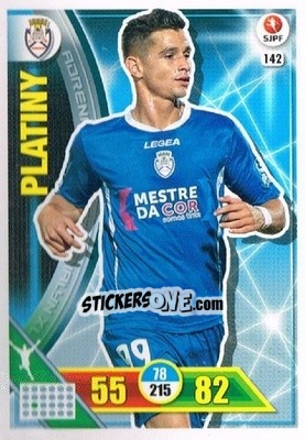 Figurina Platiny - Liga NOS 2016-2017. Adrenalyn XL n. 142 - Panini