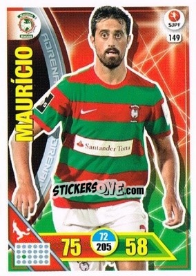 Figurina Maurício - Liga NOS 2016-2017. Adrenalyn XL - Panini