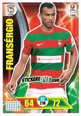 Sticker Fransérgio - Liga NOS 2016-2017. Adrenalyn XL - Panini