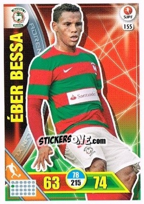 Figurina éber Bessa - Liga NOS 2016-2017. Adrenalyn XL n. 155 - Panini