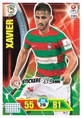 Figurina António Xavier - Liga NOS 2016-2017. Adrenalyn XL - Panini