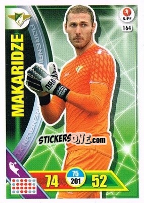 Sticker Giorgi Makaridze - Liga NOS 2016-2017. Adrenalyn XL n. 164 - Panini
