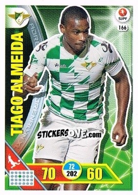 Sticker Tiago Almeida - Liga NOS 2016-2017. Adrenalyn XL n. 166 - Panini