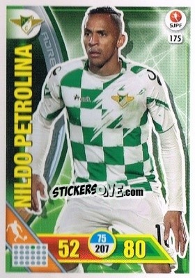 Sticker Nildo Petrolina - Liga NOS 2016-2017. Adrenalyn XL n. 175 - Panini