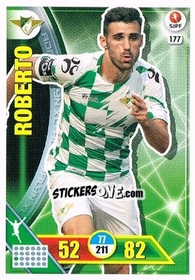 Sticker Roberto - Liga NOS 2016-2017. Adrenalyn XL n. 177 - Panini