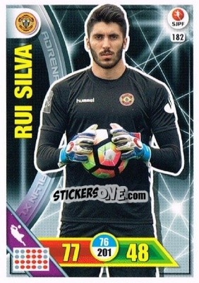 Cromo Rui Silva - Liga NOS 2016-2017. Adrenalyn XL - Panini