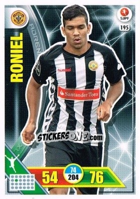 Sticker Roniel Costa - Liga NOS 2016-2017. Adrenalyn XL n. 195 - Panini