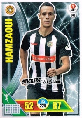 Cromo Okacha Hamzaoui - Liga NOS 2016-2017. Adrenalyn XL n. 196 - Panini