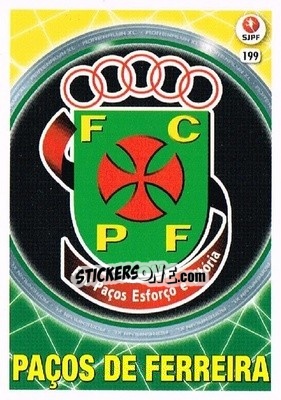 Sticker Emblema - Liga NOS 2016-2017. Adrenalyn XL n. 199 - Panini