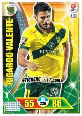 Sticker Ricardo Valente - Liga NOS 2016-2017. Adrenalyn XL n. 213 - Panini