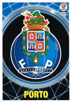 Sticker Emblema - Liga NOS 2016-2017. Adrenalyn XL n. 217 - Panini