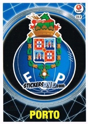 Figurina Emblema - Liga NOS 2016-2017. Adrenalyn XL - Panini