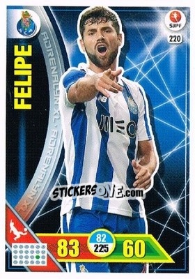Sticker Felipe - Liga NOS 2016-2017. Adrenalyn XL n. 220 - Panini