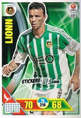 Cromo Lionn - Liga NOS 2016-2017. Adrenalyn XL n. 237 - Panini