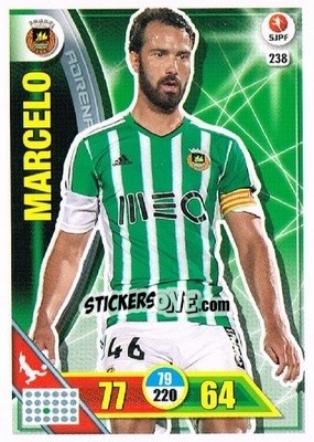 Cromo Marcelo - Liga NOS 2016-2017. Adrenalyn XL - Panini