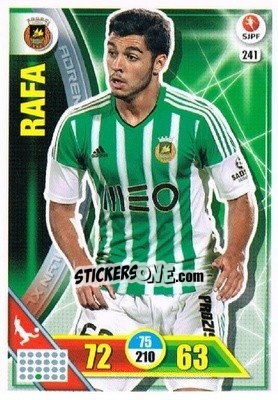 Sticker Rafa Soares - Liga NOS 2016-2017. Adrenalyn XL n. 241 - Panini